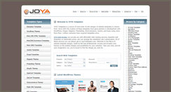Desktop Screenshot of joyatemplates.com